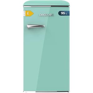 Cecotec Mini Frigorifero Retro Bolero CoolMarket TT Origin 103 Verde E. Mini Frigorifero Retro Verde, 89,3cm di Altezza e 48,7cm di Larghezza, Capacità 95L e Classe E