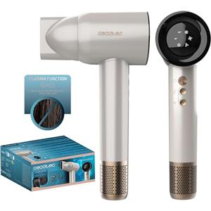 Cecotec Asciugacapelli Ionicare Rockstar Nano Iontech Champagne. Dc 2400W Con Motore Professionale, Tecnologia Ionica, Beccuccio Di Precisione, Diffusore, Funzione Aria Fredda E Pro Style