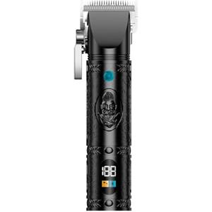 Cecotec Profilatore Professionale Multifunzione Precisioncare Samurai Profiling 6 In 1. Per Naso e Corpo, Autonomia 150 Min, Pettini 3-15 Mm, Profilatura Precisa, Base di Stoccaggio, Display