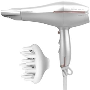 Cecotec Asciugacapelli Ionic IoniCare 5300 Maxi Aura Potenza 2200W, con ioni reali e flusso d'aria elevato, funzione Cool Air, 2 velocità e 3 temperature, bianco