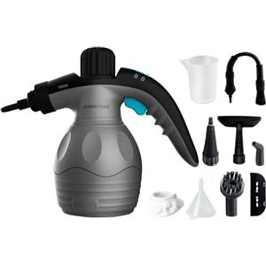 Cecotec Pulitore a Vapore Manuale per Casa, Divano, Auto, HydroSteam Active. Potenza Max 1000W, Pulisce e Disinfetta, Serbatoio 350ml, 3 Bar di Pressione, Flusso Vapore 30g/min