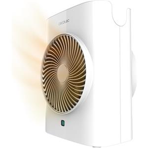 Cecotec Termoventilatore ReadyWarm 2070 Max Force Smart White. 2000 W, 2 Livelli di Potenza, 3 Modalità di Funzionamento, Leggero, Display LED, Telecomando, Silenzioso, Spegnimento Automatico