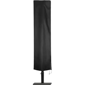 ALI2 Deporte 62 x 62 x 240 cm, copertura ombrellone in tessuto Oxford 201D, coperture per ombrelloni da giardino, impermeabili, anti-UV, copertura per ombrelloni da esterno, nero (nero, 62 x 62 x 240