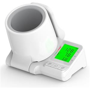HealthTree Monitor automatico di pressione sanguigna del braccio superiore per uso domestico,Misuratore di pressione arteriosa,Misuratore della pressione arteriosa del tubo del braccio Modalità utente doppio
