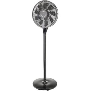 bimar VP458T Ventilatore a piantana slim.Silenzioso notte con telecomando Motore AC/DC Basso consumo,8 velocità,Timer 12h, Con display, Regolabile con due altezze,Diametro 40 cm. H1,30 9 pale. 25W