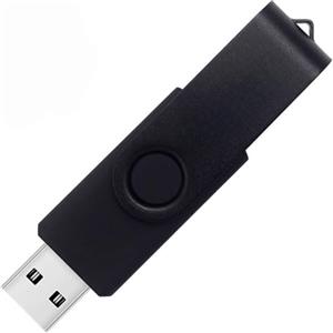 WISEORANGE 64GB Chiavetta USB 1 Pezzi Pen Drive 64GB WISEORANGE Metallo USB2.0 Unità Memoria USB per PC, Laptop,TV con Luce LED