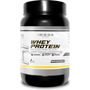 Healthy FUSION Whey Protein in Polvere Healthy Fusion | Proteina Premium 100% Pura + BCAAS + Aminoacidos | Alto Contenuto Proteico | Maggiore Crescita Muscolare, Recupero e Benessere Generale | Gusto Biscotti 1kg