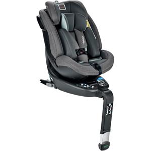 Inglesina Halley, Seggiolino auto rotante 360, Da 0 a 7 Anni Circa, da 40cm 125 cm, Grey