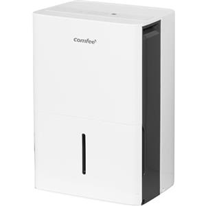 COMFEE' Deumidificatore 50L/giorno, Deumidificatore casa muffa adatto fino a 116㎡, Tanica da 6L, Ruote Piroettanti, Modalità Asciugatuta, Ridotta Rumorosità, MDDPE-50DEN7