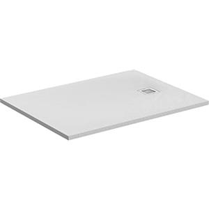 Ideal Standard - Ultra Flat S, Piatto doccia rettangolare ultrasottile 100x70 in resina, Bianco