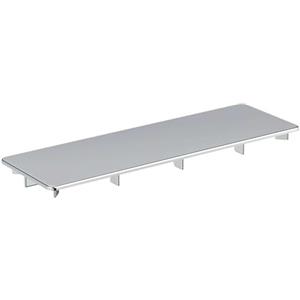 Ideal Standard - Ultra Flat New, Copripiletta in finitura per piatto doccia, Tappo scarico doccia originale, Cromato