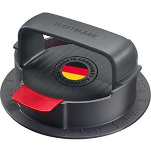 Westmark Pressa per hamburger VARIO PLUS - robusta pressa per hamburger, dimensioni individuali regolabili, applicazione pulita, anche per hamburger vegani - ABS