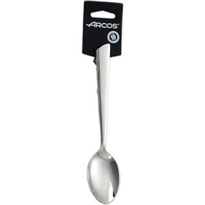 Arcos Serie Toscana - Cucchiaio Tavola Set (3 Cucchiaio) - Monoblocco Unipezzo Acciaio Inossidabile 18/10 e 200 mm Colore Argento