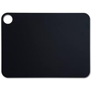 ARCOS Tavola da Taglio con Foro per Appendere, Superficie Liscia in Fibra di Cellulosa e Resina, Utensile Professionale, Vassoio da Servizio, Colore Nero, 148,4 x 109 mm