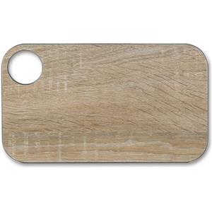 Arcos Taglieri - Taglieri - Resina e Fibra di cellulosa 24 x 14 cm e 6,5 mm Spessore - Colore Marrone
