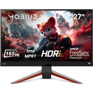 BenQ MOBIUZ EX2710Q Monitor Gaming (27 pollici, IPS, 2K, 165 Hz 1ms HDR 400, FreeSync Premium, 144 Hz compatibile)