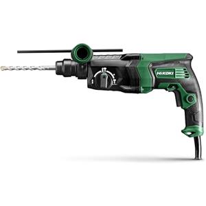 HiKOKI DH26PC2 Bohr- & Meißelhammer (830W, 2,9 J, Schlagzahlregelung, Antivibrationshandgriff, Transportkoffer)