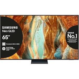 Samsung Neo QLED 4K Vision AI Smart TV 65'' QE65QN74FATXZT Mini LED, NQ4 AI Gen2 Processor, 4K AI Upscaling, Motion Xcelerator 144 Hz,Tecnologia Quantum Matrix Slim, OTS Lite, AirSlim Design, 2025