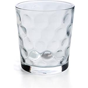 Quid Kata - Set di 6 bicchieri a forma bassa, 26 cl, lavabili in lavastoviglie, in vetro