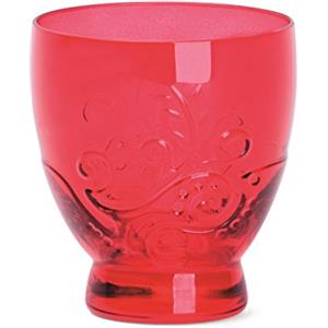 Excelsa Santa Cruz Bicchiere cl 30, Rosso, 8.5x8.5x9.5 cm