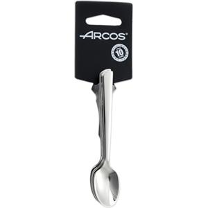 Arcos Serie Toscana - Cucchiaino Moka Set (6 cucchiaio) - Monoblocco Unipezzo Acciaio Inossidabile 18/10 e 115 mm Colore Argento