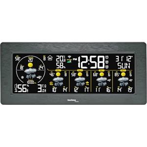 techno line WD3050 Smart Life Stazione meteorologica: previsioni precise a 5 giorni, controllo app, funzioni di allarme e altro ancora: il tuo esperto meteo personale per la casa!