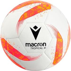 Macron Pallone Futsal Tropical XI Misura 4 Rimbalzo Ridotto Controllato Calcio a 5