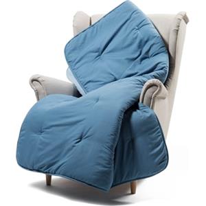 CALEFFI Scaldotto - Plaid Divano e Letto 130x170 cm Morbida Microfibra Calda Avvolgente, Copridivano e Copriletto Trapuntato Artigianale e Lavabile, Coperta Copri Divano e Copri Letto Ottimo Comfort