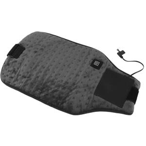 Naroote Cuscino Riscaldante, Cintura Riscaldata USB Portatile Morbida Traspirante a Temperatura Regolabile Multifunzionale Calda per Ufficio (grigio scuro)