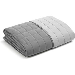 Caleffi 49198 Microfibra Modern Copriletto Primaverile per Matrimoniale Letto, Grigio (5258)