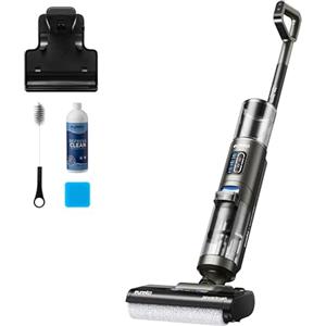 Eureka Rapidwash NEW430 Aspirapolvere e Lavapavimenti Intelligente,Aspirapolvere Lavapavimenti Senza Fili,Scopa Elettrica Design Leggero per Multisuperficie,Peli di animali domestici,Pulizia dei bordi