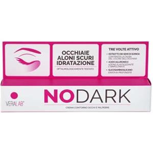 VERALAB NO DARK Crema contorno occhi e palpebre 15 ml - Idratante e antiocchiaie