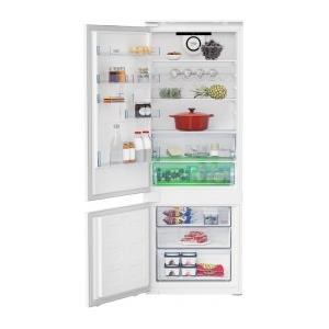 Beko PRONTA CONSEGNA - SPEDIZIONE IMMEDIATA Frigorifero da Incasso Combinato Montebianco 75 Larghezza 69 cm Nuova Classe E Beko BCSE400E40SN LH - BCSE 400 E40SN LH