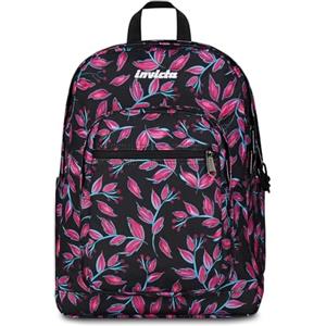 Invicta Zaino Scuola Jelek, Rosa, Doppio Scomparto Con Tasca per PC e Tasca per Borraccia, 34 lt, Scuola Media e Superiore, Zaino Ragazza