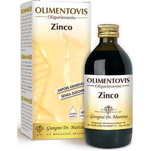 Dr. Giorgini Zinco Olimentovis 200 ml - Integratore per il Sostegno Immunitario e la Fertilità Maschile