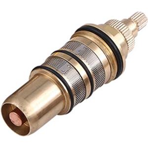 Daaxing Kit di riparazione per miscelatore doccia con cartuccia termostatica in ottone, kit di riparazione con valvola termostatica compatibile con vari sistemi doccia