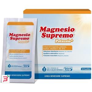 NATURAL POINT SRL MAGNESIO SUPREMO POTASSIO+ 24 BUSTINE