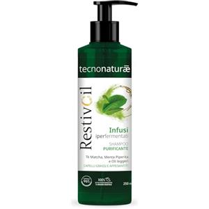 RestivOil Tecnonaturae Shampoo Purificante, Capelli da normali a grassi, 250 ml