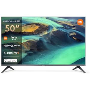 Xiaomi TV F Pro 50 2026, 50 Pollici (127 cm), QLED 4K UHD, Smart TV, Fire TV, HDR10, Modalità Game Boost a 120Hz, MEMC, Controllo vocale con Alexa, 2GB+32GB, Compatibile con Apple AirPlay, TV+