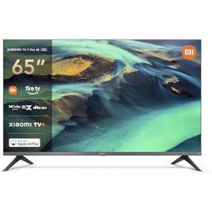 Xiaomi TV F Pro 65 2026, 65 Pollici (165 cm), QLED 4K UHD, Smart TV, Fire TV, HDR10+, Modalità Game Boost a 120Hz, MEMC, Controllo vocale con Alexa, 2GB+32GB, Compatibile con Apple AirPlay, TV+