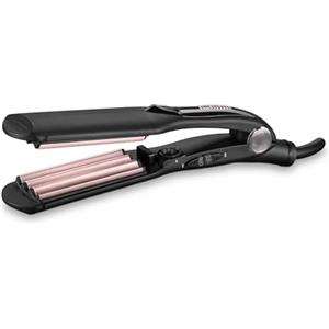 BaByliss Piastra frisè, Tourmaline Ceramic, 10 temperature fino a 210°C, nero, 2165CE