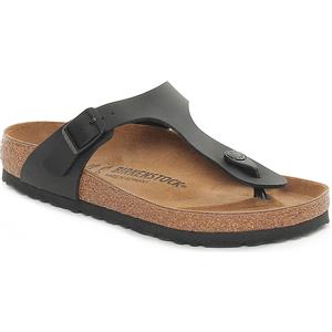 Birkenstock Infradito Gizeh Birko Flor Uomo Nero