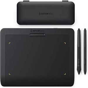 Xencelabs Pen Tablet Small Tavoletta Grafica Professionale con 2 Penne senza Batteria 8 pollici Professionale Rapporto 16:9 Tavola Grafica per Windows-ARM/Windows/Mac/Linux