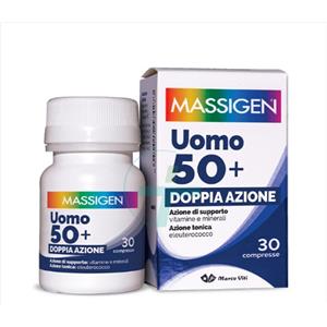 Marco Viti Massigen Multivitaminico Uomo 50 - 30 Compresse con 12 Vitamine e 8 Minerali