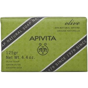 Apivita Natural Soap Olive 125g - Sapone Idratante e Nutriente con Olio d'Oliva