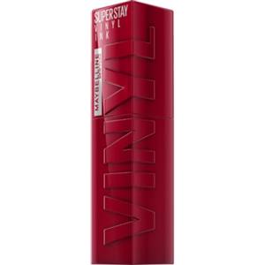Maybelline New York Tinta Labbra a Lunga Tenuta Superstay Vinyl Ink, Per un Effetto Vinilico fino a 16H, Finish Luminoso e Senza Sbavature, Formula Vegana, Tonalità: 55 ROYAL