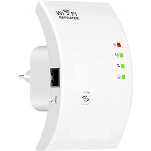 AntDau71 - Ripetitore Wireless-N Wifi Repeater per router linea internet fibra connessione potente ampio raggio CW39