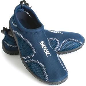 SEAC Unisex - Bambini e Ragazzi Scarpette da Scoglio, Spiaggia e Mare, Bianco Blu, 34 EU