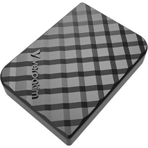Verbatim Store 'n' Go Mini Diamond Portable SSD 1TB USB 3.2 Gen 1 con adattatore USB-C 1000MB/s, Compatto 35g, Trasferimento dati ad alta velocità, software di backup nero, per PC e Mac, Nero