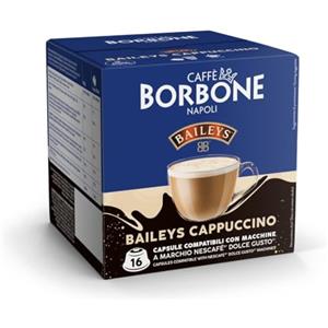 Caffè Borbone Cappuccino Baileys - 16 Capsule - Compatibili con macchine ad uso domestico Nescafè®* Dolce Gusto®*